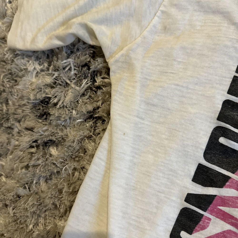 Vintage 80's Men's Scorpions Savage Amusement Band T-Shirt Handtex See Through - Picture 13 of 16